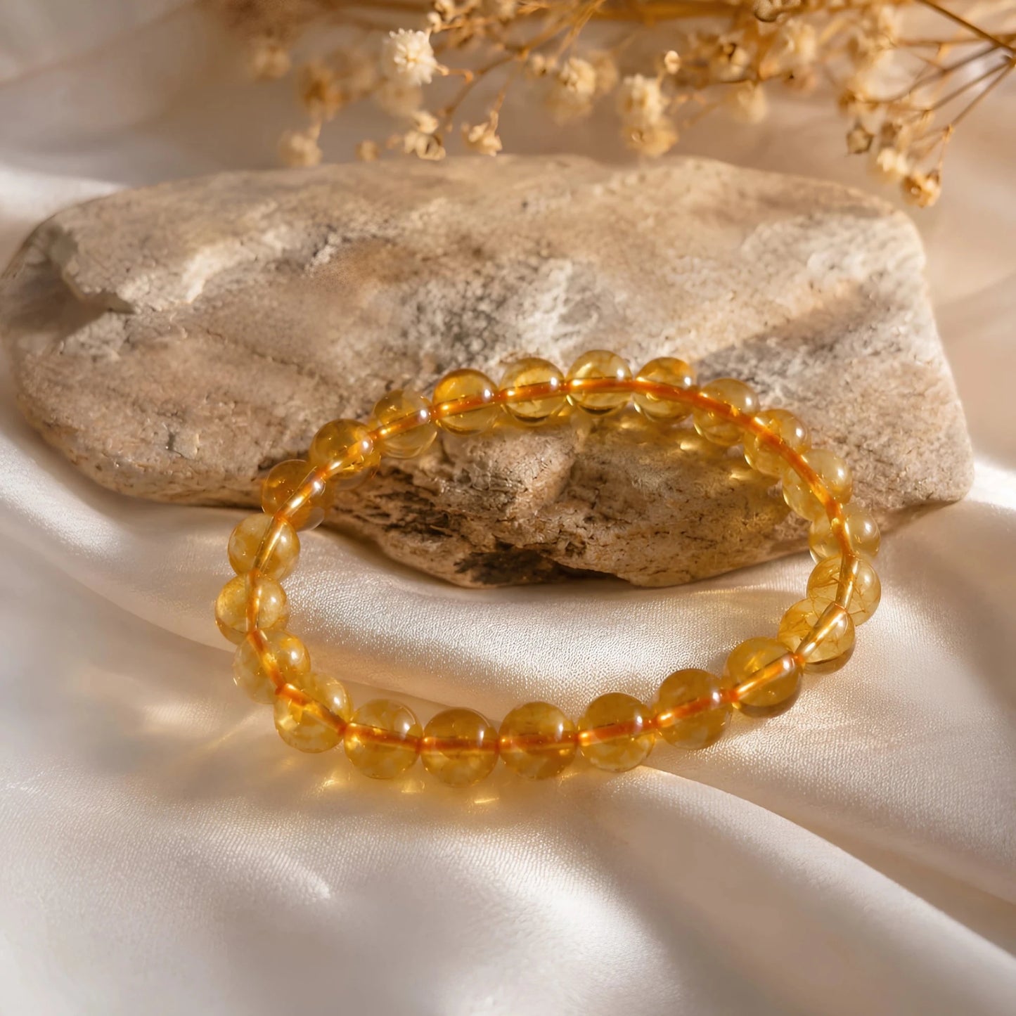 REAL CITRINE BRACELET - realstoneindia
