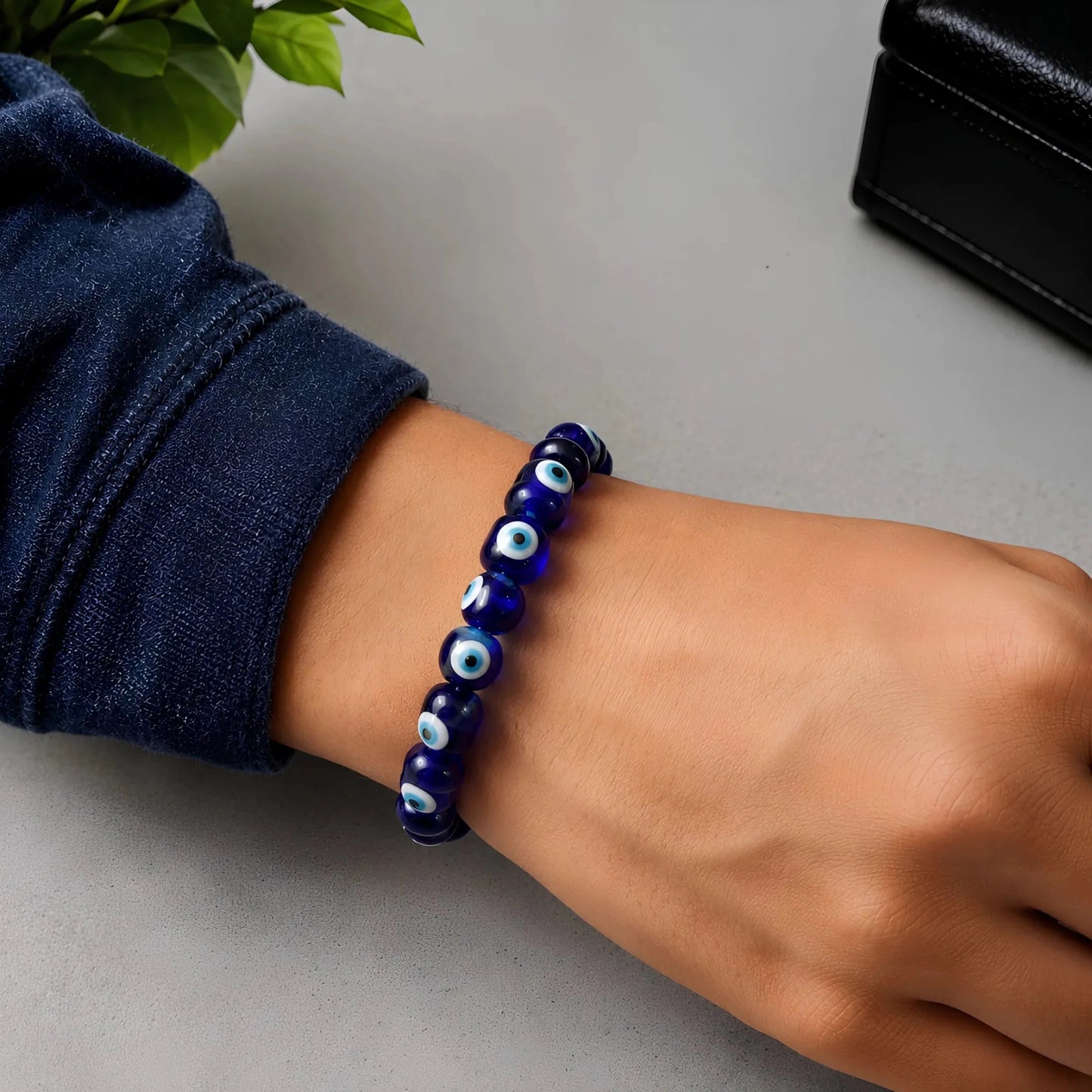 REAL EVIL EYE BRACELET - realstoneindia