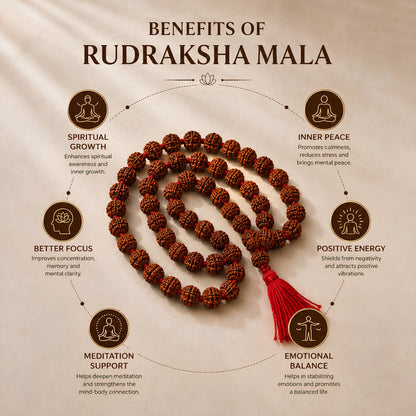 REAL RUDRAKSHA MALA