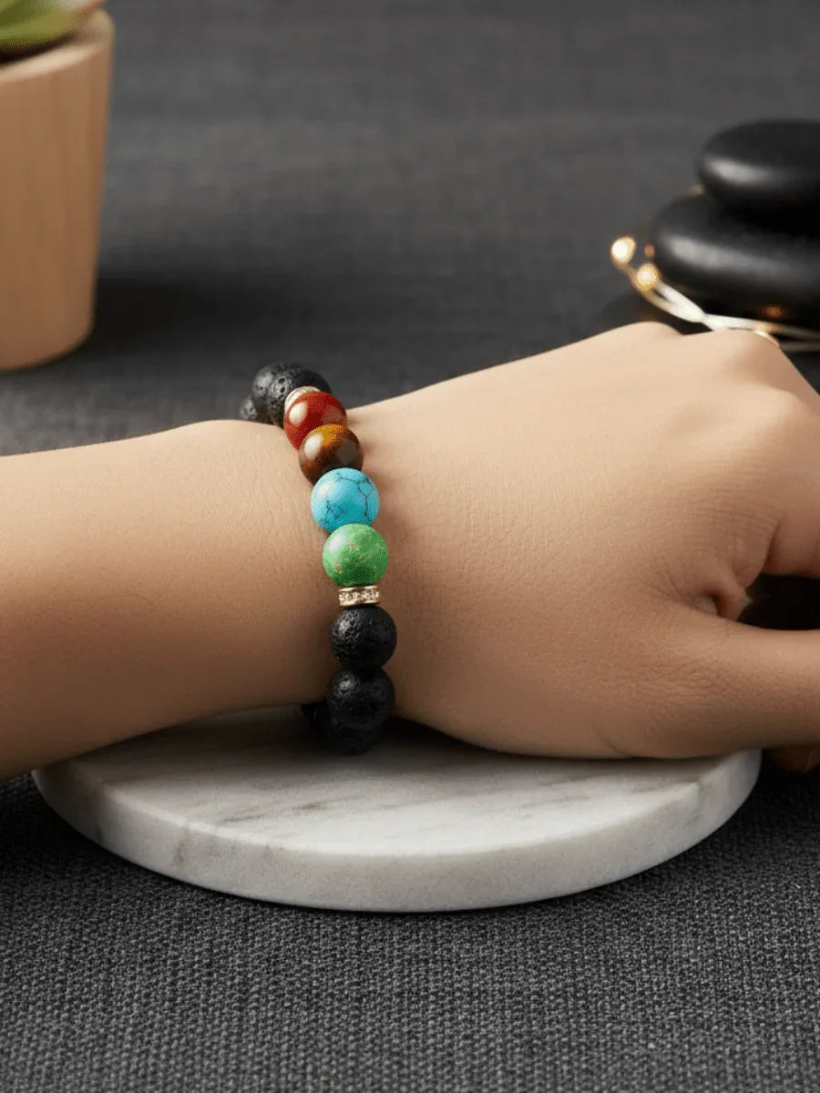 7 Chakra Bracelet - realstoneindia