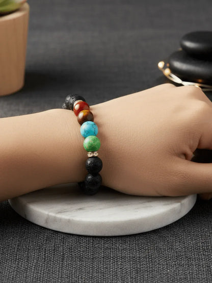 7 Chakra Bracelet - realstoneindia