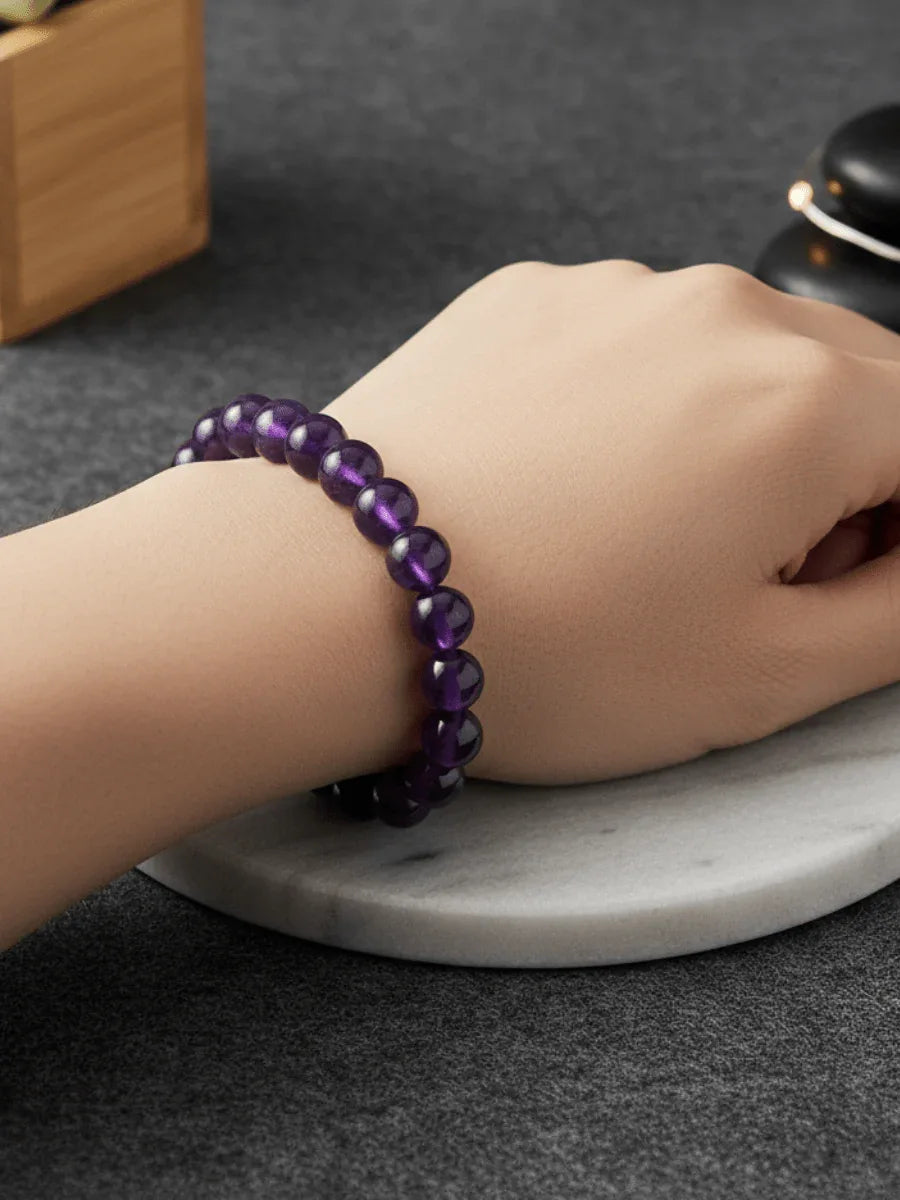Amethyst Bracelet - realstoneindia