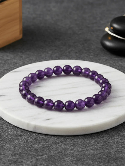 Amethyst Bracelet - realstoneindia
