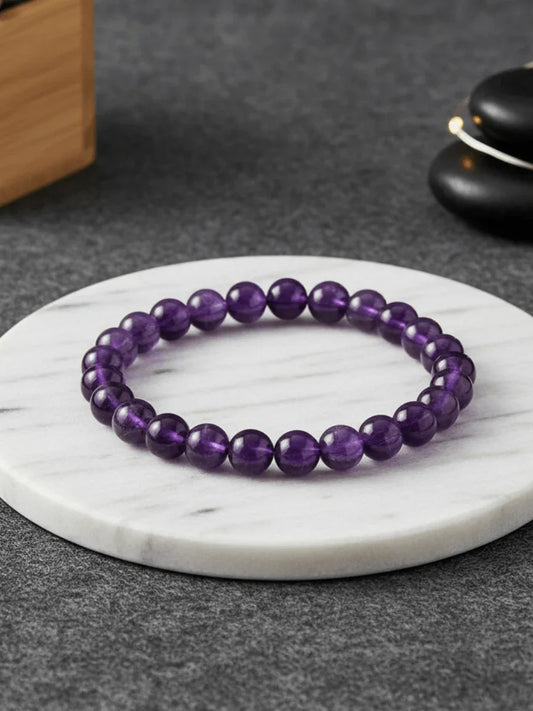 Amethyst Bracelet - realstoneindia