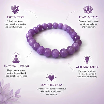 REAL Amethyst Bracelet - realstoneindia