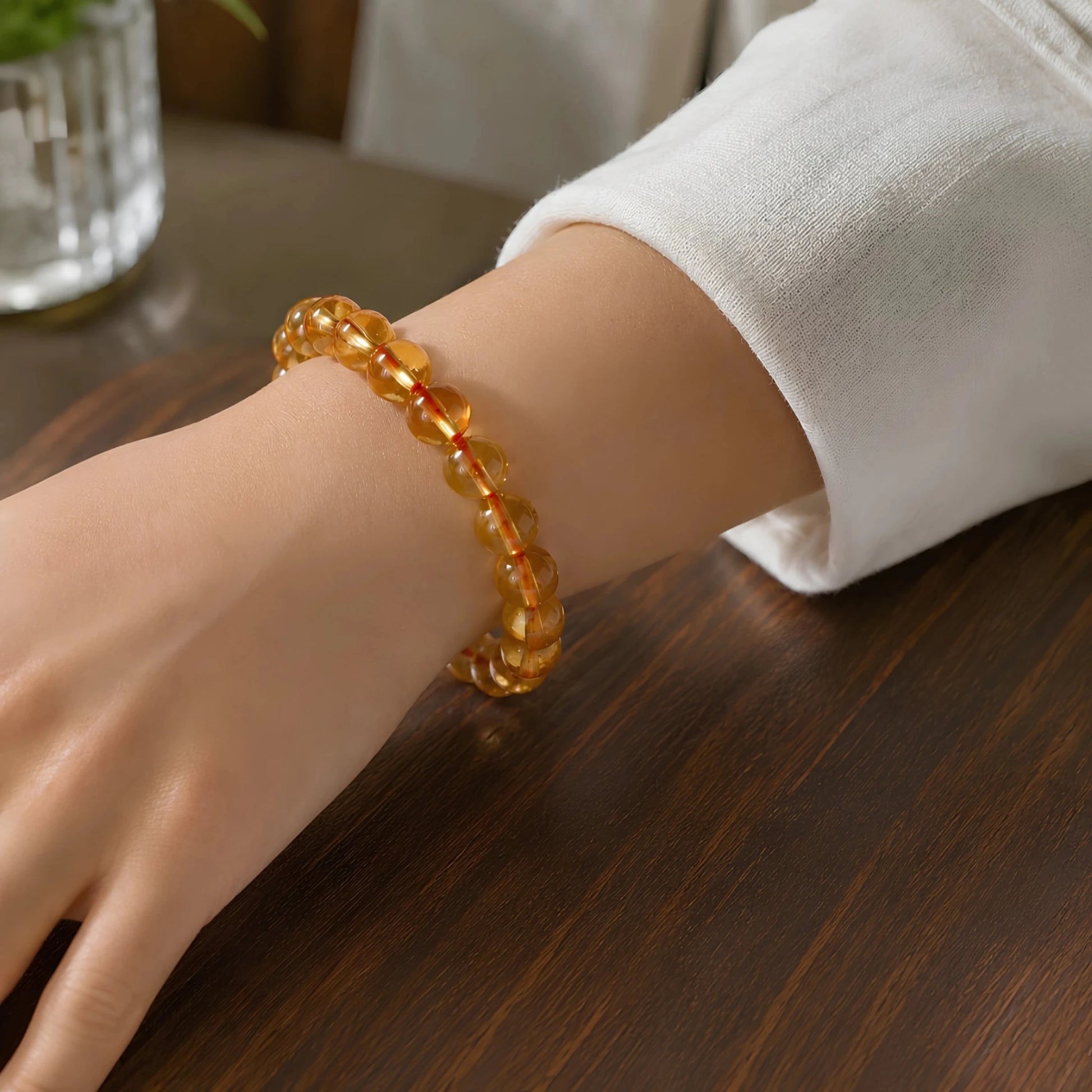 REAL CITRINE BRACELET - realstoneindia