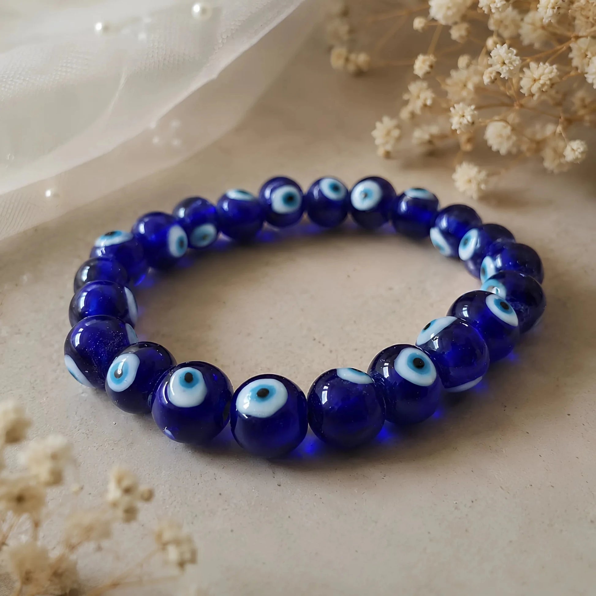 REAL EVIL EYE BRACELET - realstoneindia
