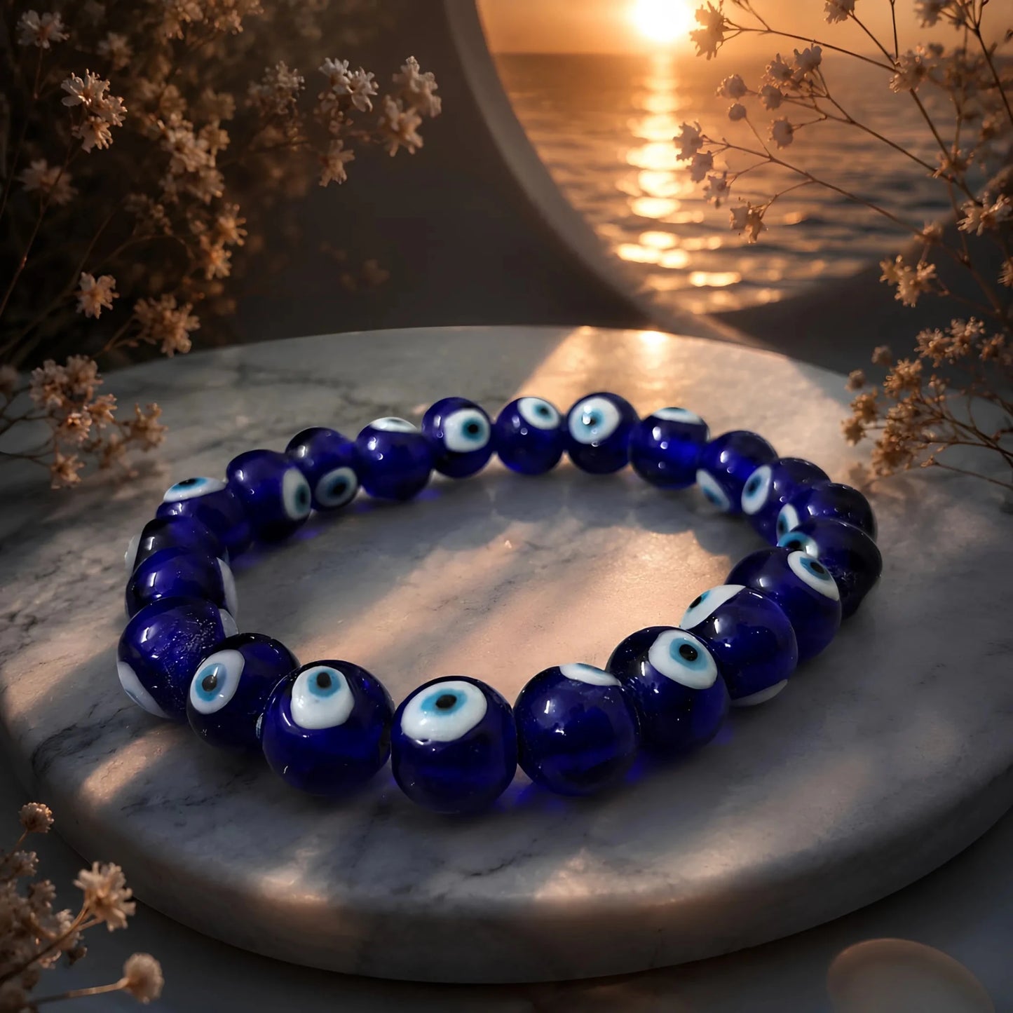 REAL EVIL EYE BRACELET - realstoneindia