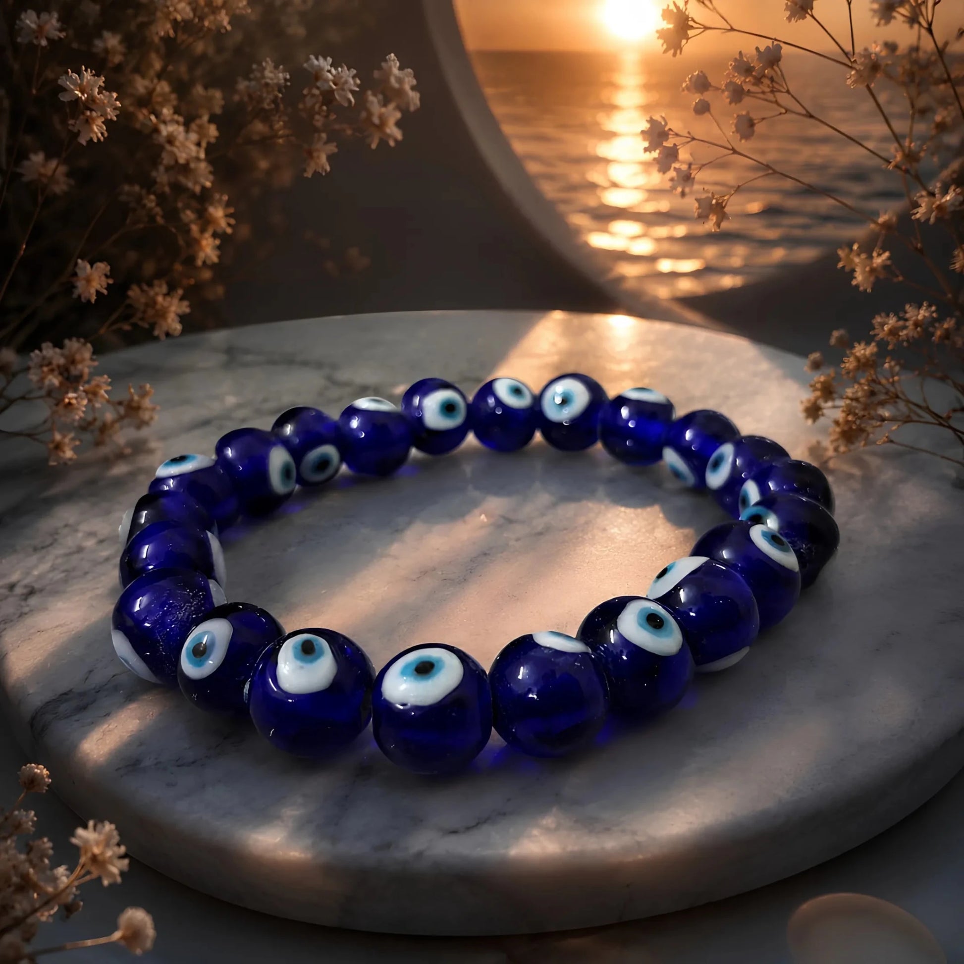REAL EVIL EYE BRACELET - realstoneindia