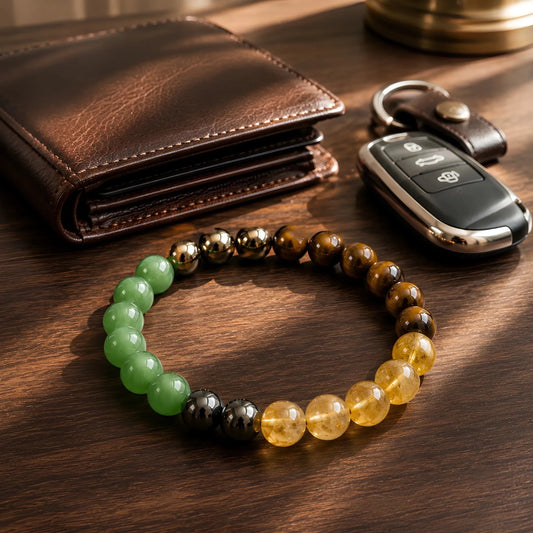 REAL Money MAGNET BRACLET - realstoneindia