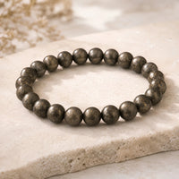 REAL PYRITE BRACLET