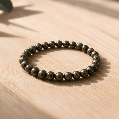 REAL PYRITE BRACLET - realstoneindia